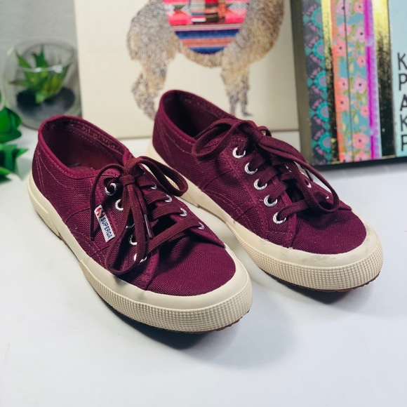 superga burgundy